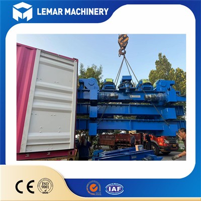 Máy quay hàn thủy lực 120T đến Mỹ